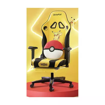 Игровое кресло AutoFull C3 Pikachu, желтый