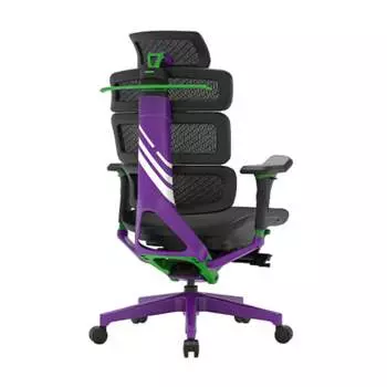 Игровое кресло Ergomax Evolution 2 PROMAX, черный/фиолетовый
