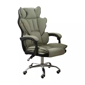 Игровое кресло Insdea HDA032, губка, сталь, светло-серый