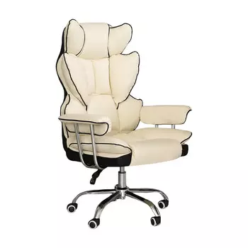 Игровое кресло Insdea HDA032 Large Edition, латекс, сталь, бежевый