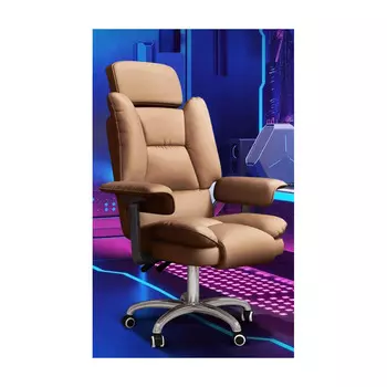 Игровое кресло Insdea WMA001, латекс, алюминий, коричневый