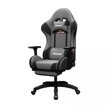 Игровое кресло Yipinhui DJ-05 Nylon, воздушный стержень, черный/серый