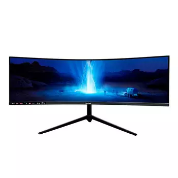 Игровой изогнутый монитор ViewSonic VX4518, 44.5", 5120x1440, VA, 165 Гц, чёрный