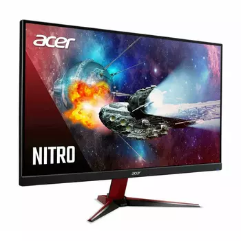 Игровой монитор Acer Nitro VG252Q S bmiipx, 24.5", 1920 x 1080, IPS, 165 Гц, черный/красный
