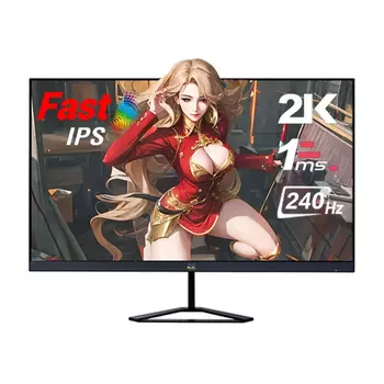 Игровой монитор ViewSonic VX2758-2K-PRO-3, 27", 2K 2560х1440, Fast IPS, 240Гц, черный