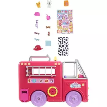 Игровой набор Barbie Chelsea Fire Truck HCK73