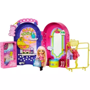 Игровой набор Barbie Extra примерочная