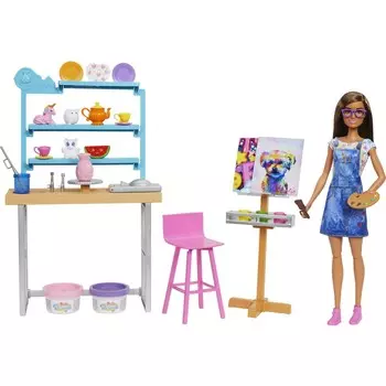 Игровой набор Barbie - художественная мастерская