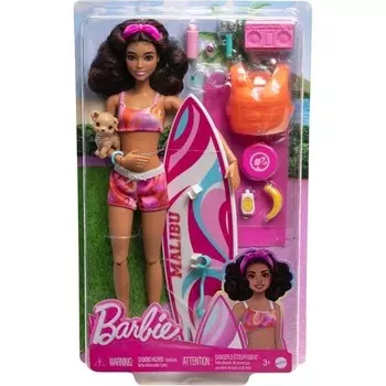 Игровой набор Barbie Mattel Серфинг