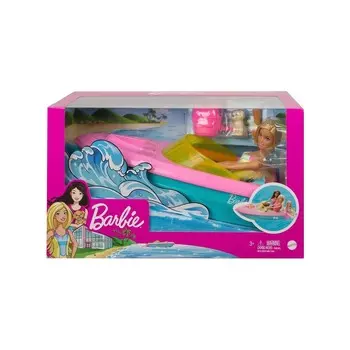 Игровой набор Barbie с лодкой