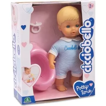 Игровой набор Giochi Preziosi Ktyra52 Кукла с горшочком и пустышкой