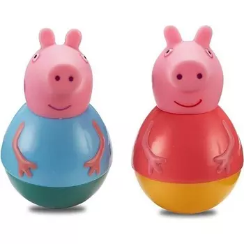 Игровой набор Giochi Preziosi Weebles Свинка Пеппа и Джордж
