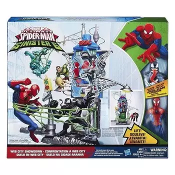 Игровой набор Hasbro Web City с фигурками