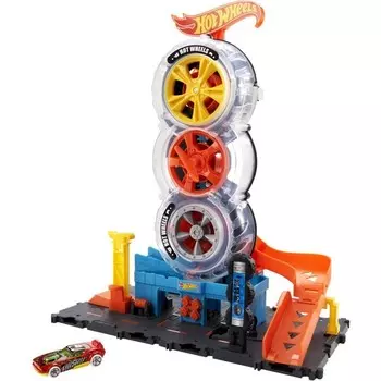Игровой набор Hot Wheels Городская колесная башня