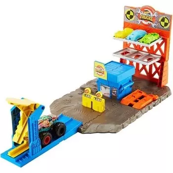 Игровой набор Hot Wheels Станция грузовиков монстров