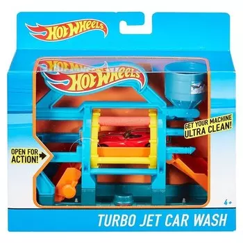 Игровой набор Hot Wheels Turbo Автомойка