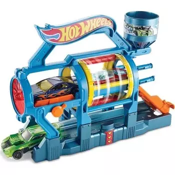 Игровой набор Hot Wheels Турбореактивная автомойка