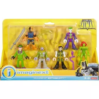 Игровой набор Imaginext Dc Super Friends Batman, 6 предметов