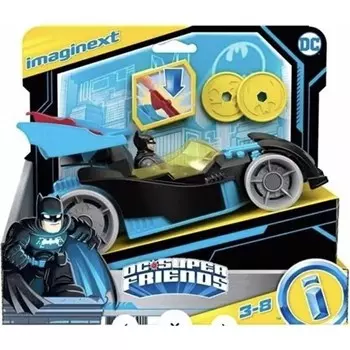 Игровой набор Imaginext Dc Super Friends Бэтмобиль с фигуркой
