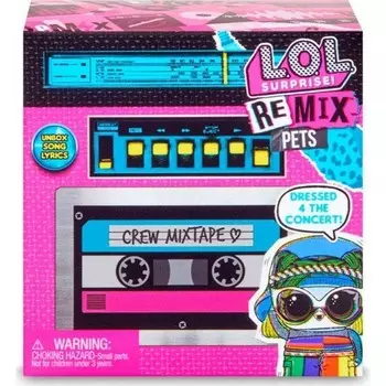 Игровой набор L.O.L. Remix Домашние животные
