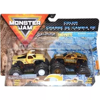 Игровой набор машинок Spin Master Monster Jam, 2 штуки
