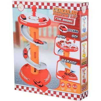 Игровой набор Mattel с вращающейся пожарной машиной
