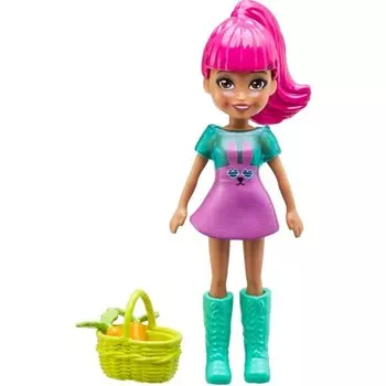 Игровой набор Polly Pocket Кукла с корзинкой