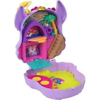 Игровой набор Polly Pocket Лагерная приключенческая лама