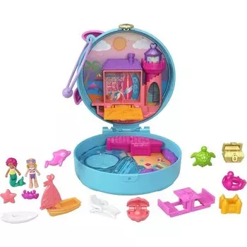 Игровой набор Polly Pocket Приключения дельфинов