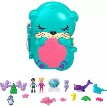 Игровой набор Polly Pocket с выдрой