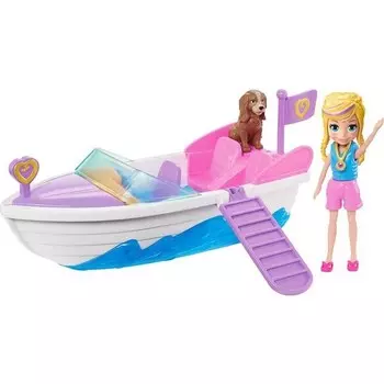 Игровой набор Polly Pocket Скоростной катер