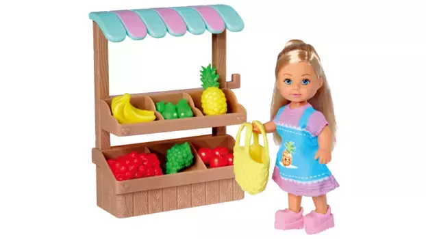Игровой набор с подставкой для фруктов evi love Simba