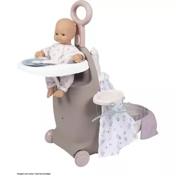 Игровой набор Smoby 3-в-1 Малыш в коляске