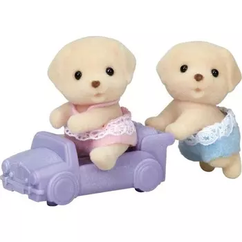 Игровой набор Sylvanian Families Близнецы лабрадора