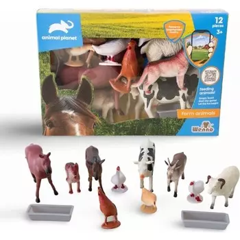 Игровой набор Vardem Animal Planet, 12 штук