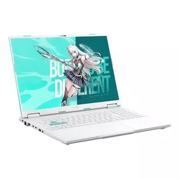 Игровой ноутбук Asus ROG Zephyrus G6 Pro, 16'', 64Гб/2Тб, U7 255HX, RTX 5060, белый/бирюзовый, английская клавиатура