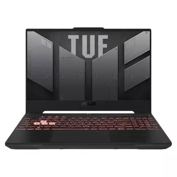 Игровой ноутбук Asus TUF Gaming A15 2023, 15.6", 32Гб/1Тб, R9-7940HS, RTX 4060, черный, английская раскладка