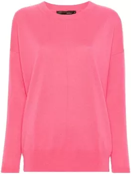 Incentive! Cashmere кашемировый джемпер с круглым вырезом, розовый