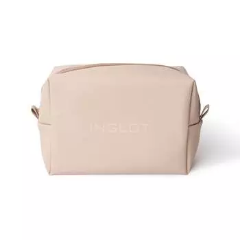 INGLOT, Косметичка Soft Touch бежевая