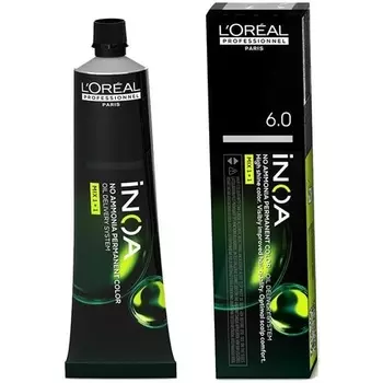 INOA Перманентная краска без аммиака 6,0 60 г L'Oral