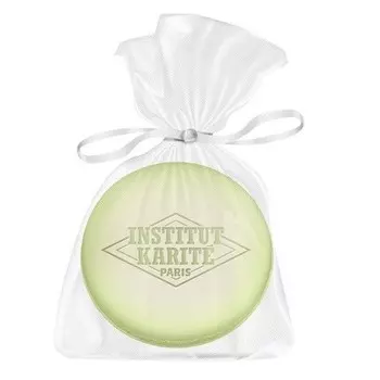 Institut Karit Paris Масло ши Macaron Мыло с ароматом лимонной вербены 27 г - Нежный очищающий уход за руками и телом Institut Karite Paris
