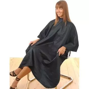 Инструменты для волос Парикмахерская универсальная накидка черная, Hair Tools
