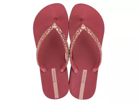 Ipanema mesh ix plat fem женские шлепанцы IPANEMA, красный