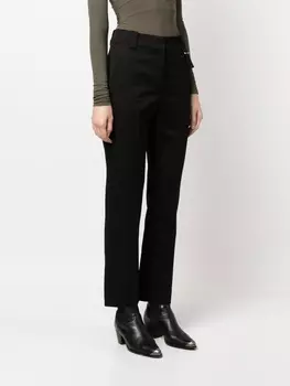 IRO брюки bootcut строгого кроя, черный
