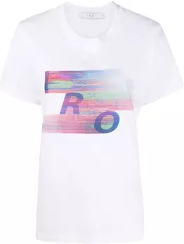 IRO футболка с логотипом, белый