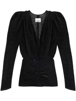 ISABEL MARANT блузка Marlin, черный