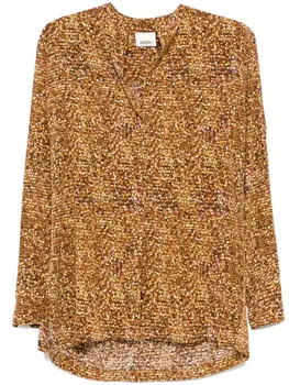 ISABEL MARANT блузка Sima, желтый
