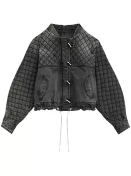 ISABEL MARANT бомбер Celiany, серый