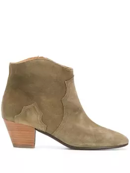 ISABEL MARANT ботильоны Dicker, зеленый
