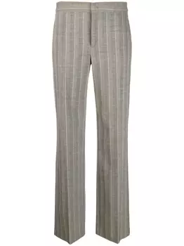 ISABEL MARANT брюки в полоску, серый